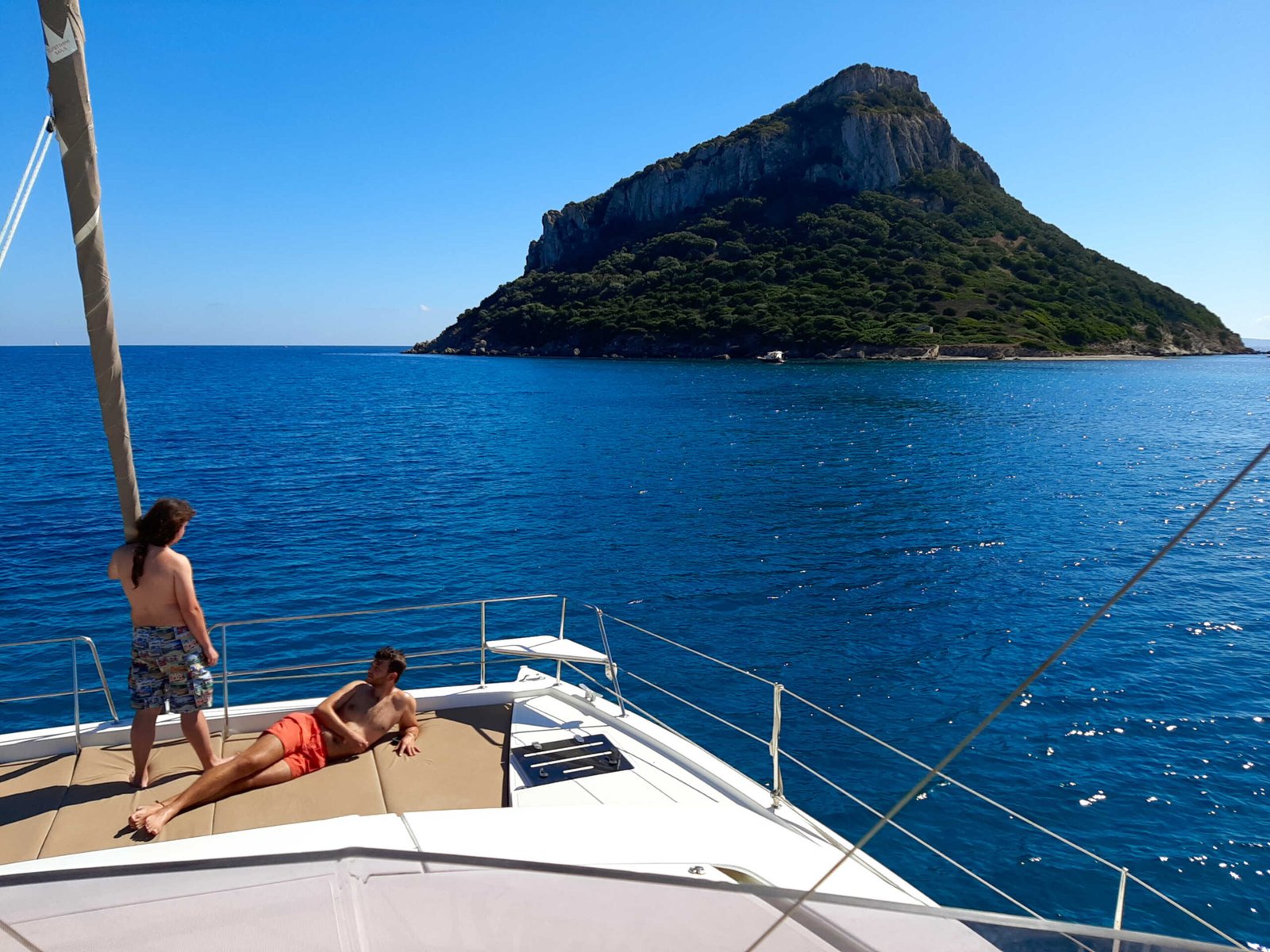 Sardinien Katamaran Segeln